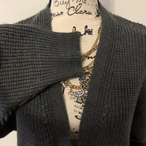 CCK wool blend cardigan woven sweater - Picture 6 of 11